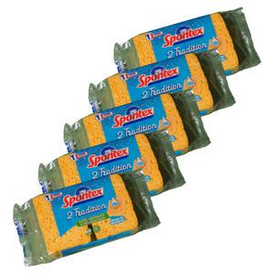 스폰텍스 드라이 셀룰로스 스펀지 2입, 5개 (총10개)