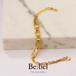 순금팔찌 11.25g 24k 각 체인 비벨 세돈 3돈