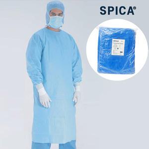 스피카 일회용 부직포 가운 격리 진료 위생가운 1BOX (100개입)