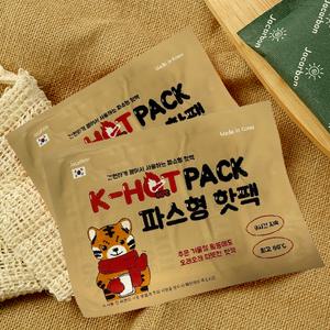 자카본 K핫팩 접착식 파스형 50g  50개