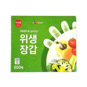 이츠웰 위생장갑 600매입 16개위생장갑 일회용장갑 비닐장갑 위생비닐장갑