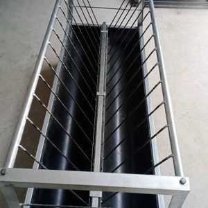 염소 먹이통 송아지 여물통 사료 급여기 대형 스텐