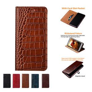 가죽 케이스 갤럭시 S25 플러스 S24 울트라 S23 FE S22 S21 S20 S10e S9 악어 마그네틱 카드홀더 플립 커버