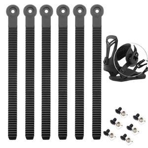 스노우보드 발목 사다리 스트랩 바인딩 스키 플라스틱