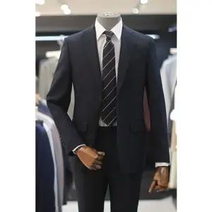 [갤러리아] 지이크 FW 네이비 울혼방 슬림 스트레치 수트 GA4401X091 NY
