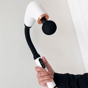 효자손 마사지건 등 어깨 목 승모근 허리 진동 갈고리 마사지기 무선 핸디