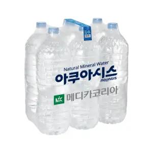 아쿠아시스 무라벨 생수 2L 30개