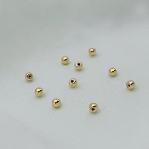 온더마스 14K 피어싱잠금볼 골드필드 2size 귀걸이