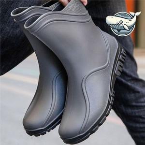 남성레인부츠 다용도 방수숏부츠 기능성 데일리