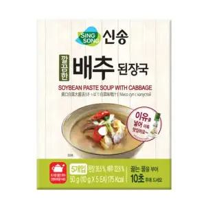 신송 깔끔한배추된장국(5입10g)30팩