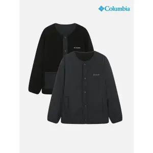 [컬럼비아]유니 리버시블 플리스 자켓_블랙 (C64-YUD329)