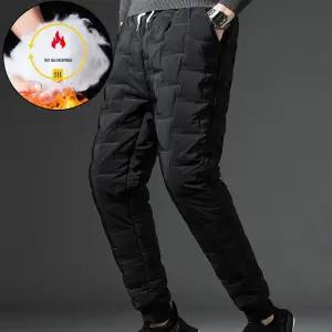 남자 고주파 압열 누빔 패딩 방풍 바지/남성/방한/패딩/바지/겨울/골프/등산/남자/팬츠/남성용/방풍/하의