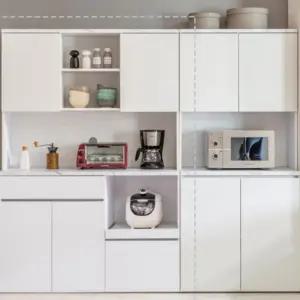 오븐장 밥솥수납장 전자렌지다이 W10110 상하부 세트 1200