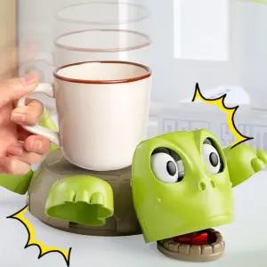 소리나는 깜놀 거북이 컵받침 쓸데없는 웃긴 킹받는 선물 티코스터 병맛 장난감 재밌는 템