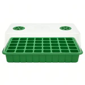 중형40구뚜껑트레이 모종 꽃 식물 화분 다육이 새싹