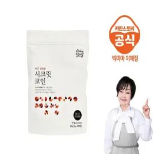 키친스토리 빅마마 이혜정의 시크릿코인 아주 편안한맛 80g, 1개