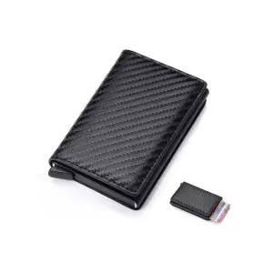 [콩심팥심]자동 팝업 남성 카드 명함 지갑 슬림 반지갑 카드홀더