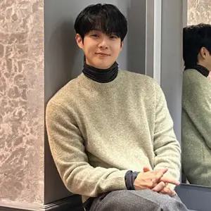 [롯데백화점]프로젝트엠 남성) 헤비 라운드 풀오버 스웨터_EPF4ER1330