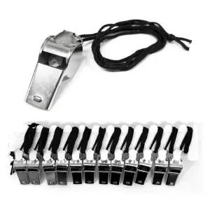 프라픽  심판용 호신용 호루라기 목걸이 12개입