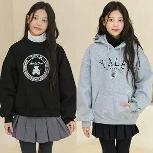 린지 무지 기모 치마 레깅스 치랭스 / 여아 주니어 의류 초등학생 옷