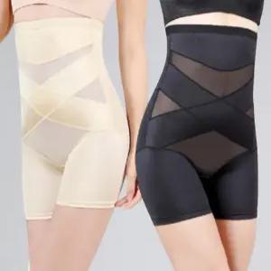 하루반 보정 팬츠 똥배 압박 하이웨스트 힙업 뱃살 가리는 팬티 베이지+검정