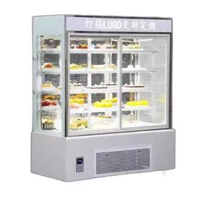 냉장 쇼케이스 레쿠키 빵집 보존 진열장 과일 음료수