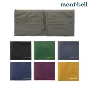 [정품] 몽벨 지갑 심플 플랫 월렛 남성 여성 미니 초경량 슬림 캐주얼 여행 아웃도어 카드 머니 반지갑