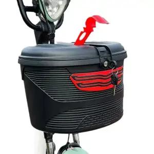 전동자전거가방 앞 플라스틱 상자 액세서리 가방 박스 대형