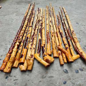 수공예 수제 지팡이 감태나무 나무지팡이 F2277 연수목 조각 청려장 보행