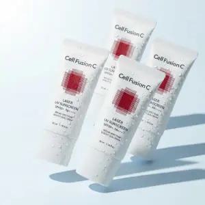 셀퓨전씨 레이저 UV 썬스크린 35ml x4개 색소침착 수분 장벽