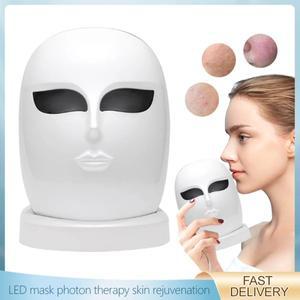 3색 LED 페이셜 마스크 광자  얼굴  및  가정용 리프팅 뷰티 도구