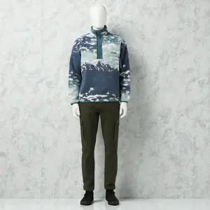 컬럼비아 공용 헬베시아 II 프린티드 하프스냅 플리스 풀오버 C64AE4498