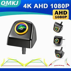4K CVBS AHD 1080P 차량용 라디오 다이나믹 트랙 후방 카메라 이동 주차 라인 리버스 백업 안드로이드 모니