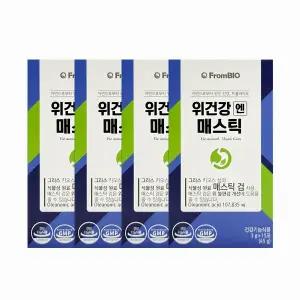 프롬바이오 위건강엔 매스틱 3g x 15포, 4개