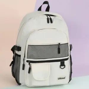 남성 학생 백팩 고등 남녀공용 책가방 학생 캐주얼 백팩 대학생 나들이용 아이보리 등산용 신학기 데일리
