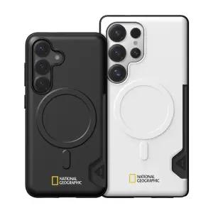 내셔널지오그래픽 갤럭시S25 시리즈 맥세이프 카드 포켓 범퍼 케이스
