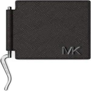 마이클 코어스 에디슨 머니 클립으로 슬림 접이식 카드 케이스 노치