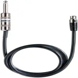 슈어 WA302 2 계기 케이블 4핀 미니 커넥터(TA4F)와 1 /4 커넥터 연결