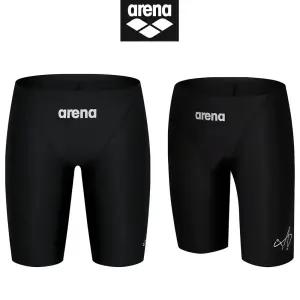 [정품] 아레나(ARENA) 남성일반수영복 A5FM1PM15 사인에이 4부 사각 블랙 95, 100, 105, 110 사이즈 실내수영장 수영강습 수영훈련 폴리백