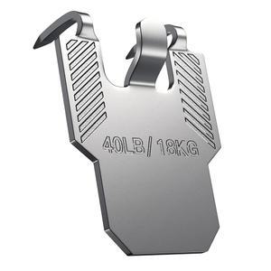 그림 행거 클로 후크: 20개 벽 그림 프레임 걸이 후크 - 손상 없음 헤비 듀티 아트 그림 거울 사진 포스터 페인팅 행거 하드웨어 키트 - 객실 사무실 장식용 클로