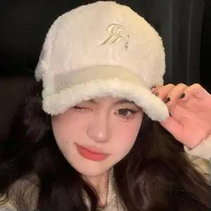 야구 등산 모자 캠핑 코디 여성 털 겨울 용 볼캡 방한