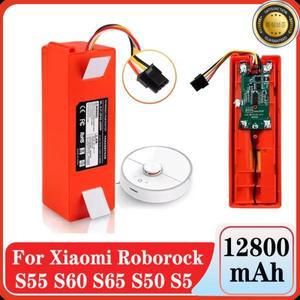 샤오미 미 SDJQR01RR C10 E20 E35 로봇용 14.4V 6500mAh 리튬이온 배터리 진공청소기 액세서리