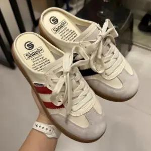 여성 블로퍼 뮬 2color 스니커즈 슬리퍼 운동화 빅사이즈