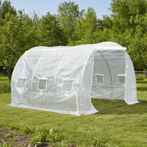 [공간미가구]조립식 셀프 하우스 3X3M 비닐하우스 야외 온실 창고 다육이 텃밭 전원 옥상 자재 농막