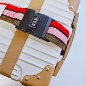 핑크 캐리어 무게 조절 벨트 여행가방 마스트 (WFIKV13)