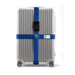 캐리어 안전 잠금 긴 여행 가방 스트랩 벨트 (WFIKV1I)