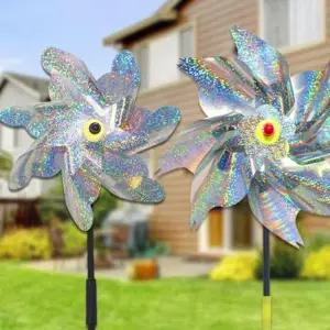 빛반사 새퇴치 새는 반짝이 바람개비 새기 10p