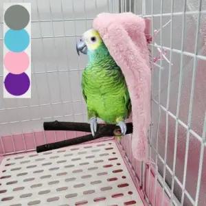 중형 앵무새 보온 용품 둥지 겨울 방한 코너 포치 하우스 침대 새집 해먹