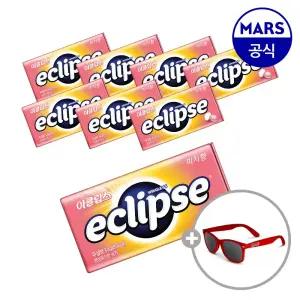 이클립스 캔디 피치향 34gx8개입+증정(스키틀즈 선글라스, 1개)