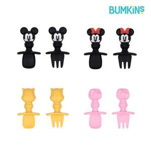 범킨스 디즈니 실리콘 스푼포크+케이스 미키 미니 푸우 헬로키티